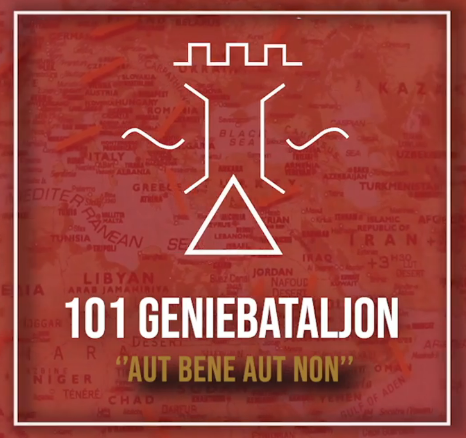 logo van 101 Geniebataljon