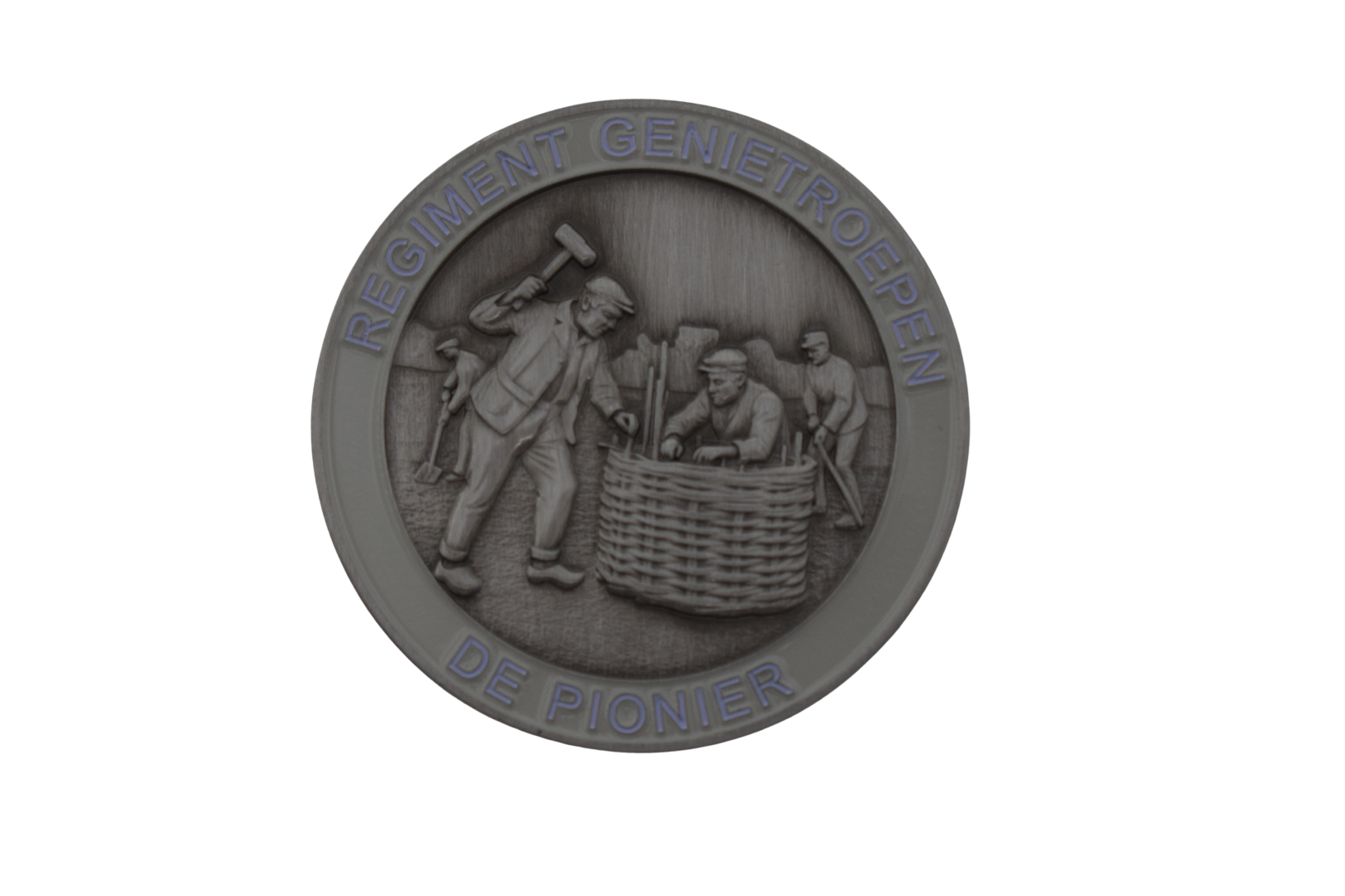Historische coin Regiment Genietroepen "de Pionier"